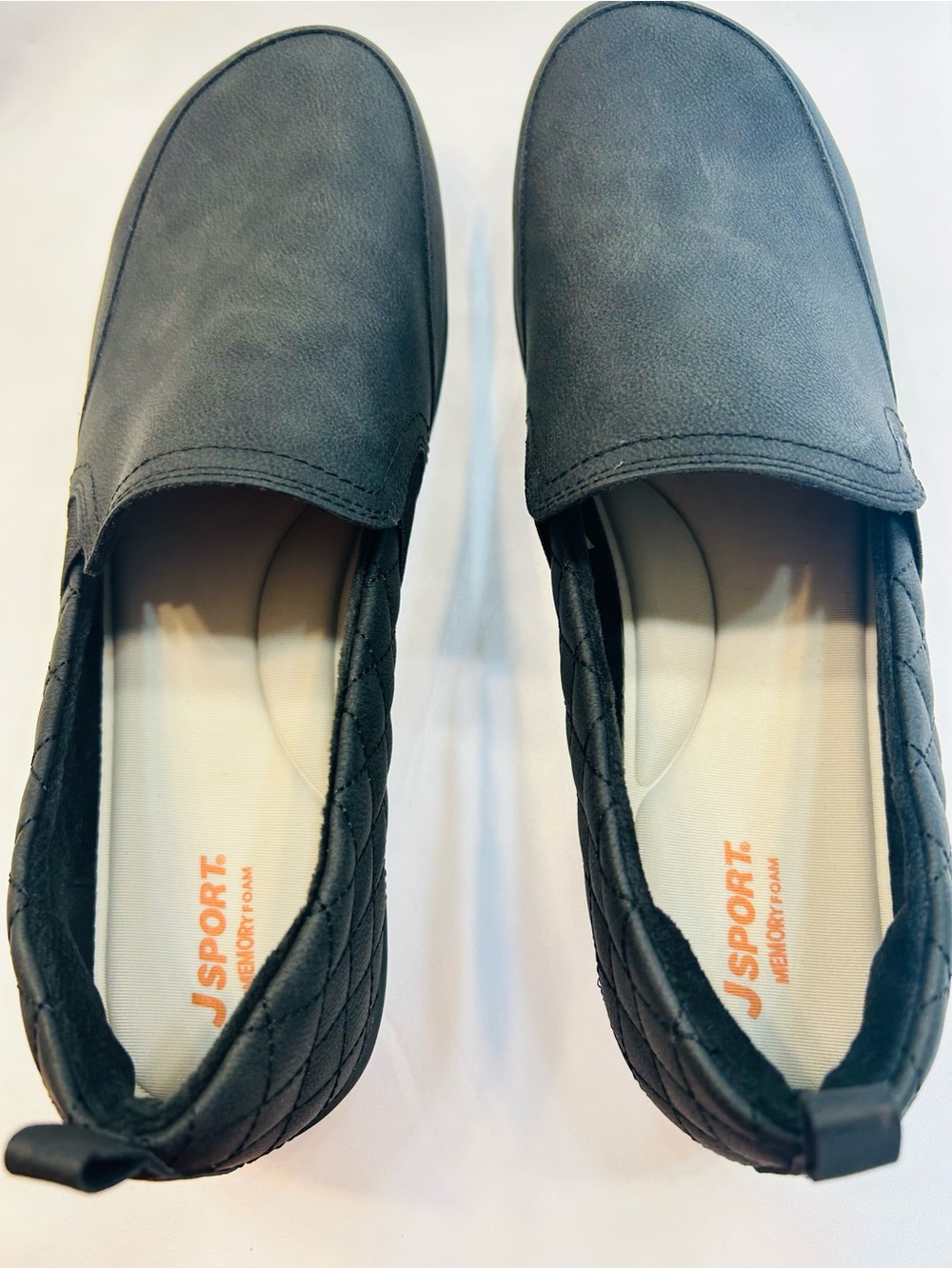 JSport by Jambu Women's Slip-On Loafers in Dark Gray.   New Without Box - Picture 6 of 8